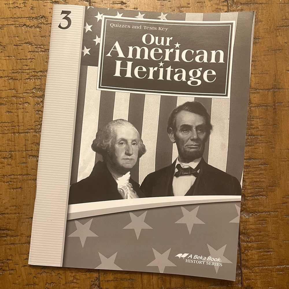 Abeka Our American Heritage Quizes & Tests Key